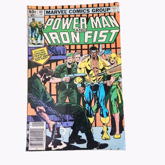Marvel Power Man And Iron Fist #89 Comic Book Collector Bagged Boarded - Picture 1 of 3